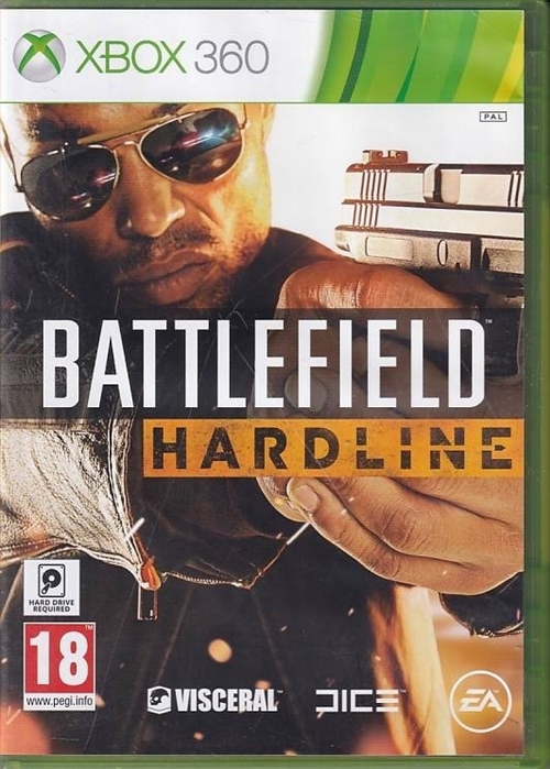 Battlefield Hardline - XBOX 360 (B Grade) (Genbrug)